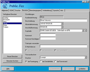Public Fax 2 Client Lizenzen + Server